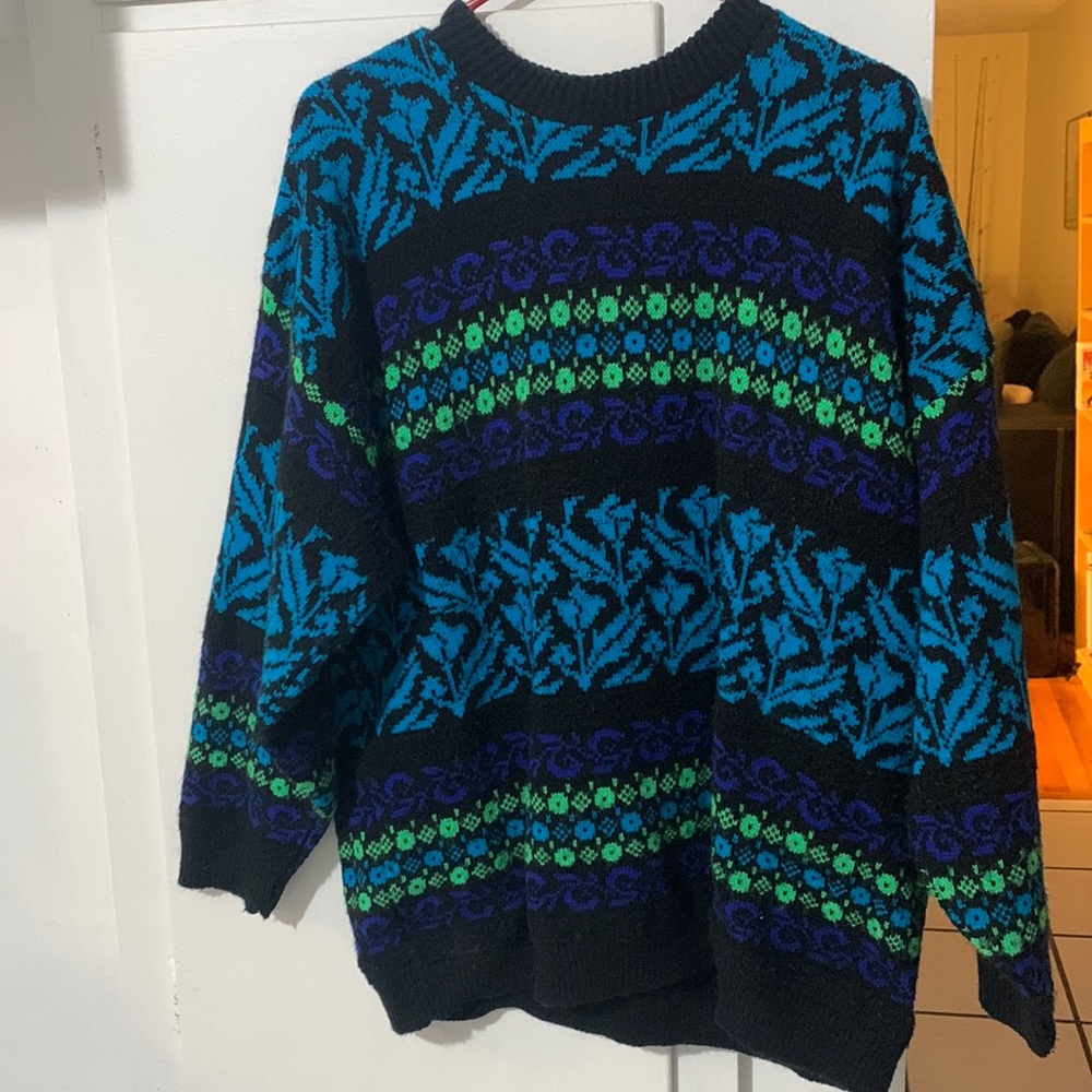 Bright vintage sweater